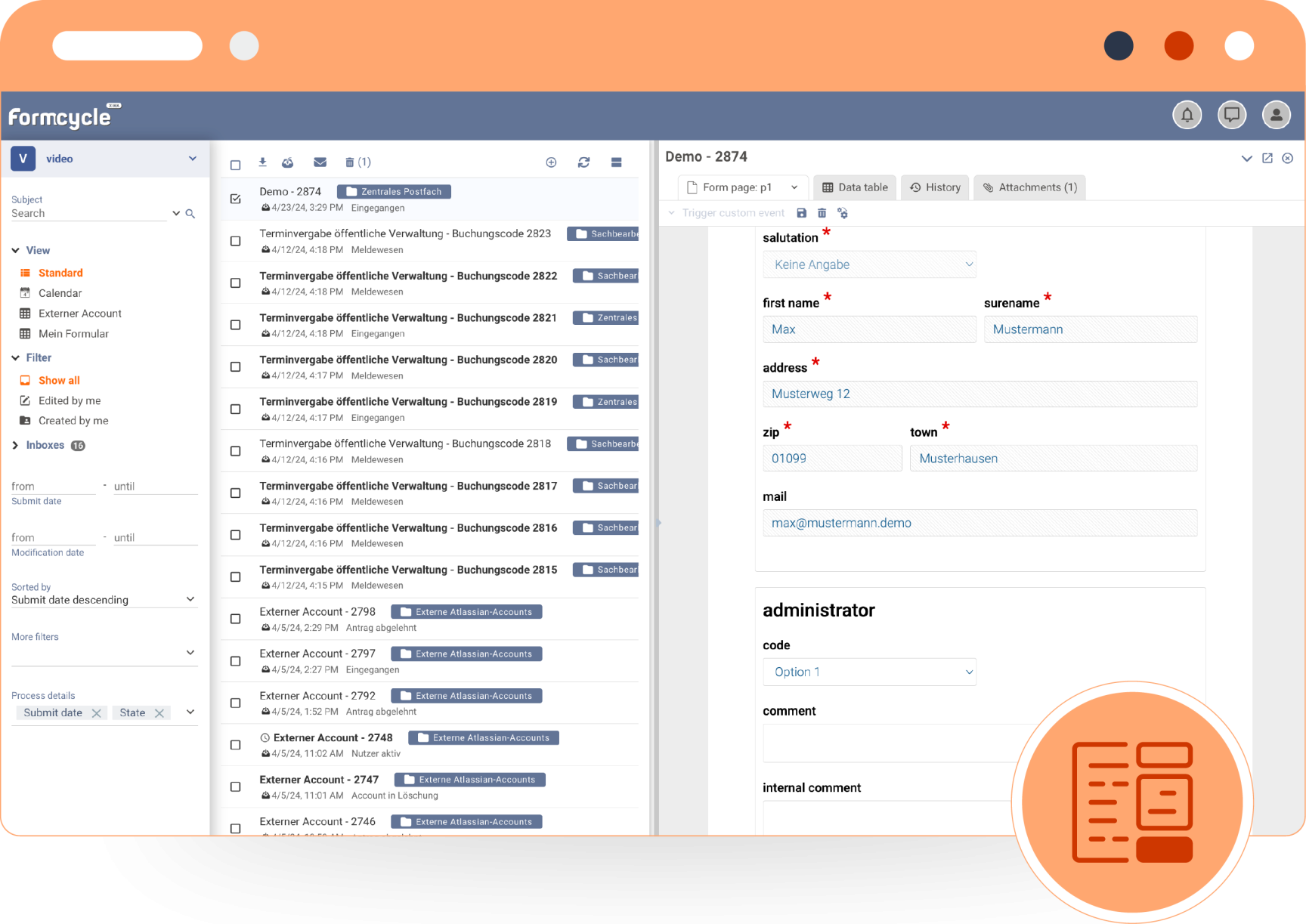 Formular Management System Fms Der Bundesfinanzverwaltung Formular-Management-System (FMS) | formcycle